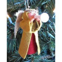 Engel Christbaumschmuck - Heroldenengel, Wäscheklammer Und Wollfilz, Krippenengel, Peg Doll, Ornamentbörse Engel Christbaumschmuck - Heroldenengel, Wäscheklammer Und Wollfilz, Krippenengel, Peg Doll, Ornamentbörse von ModerationCorner