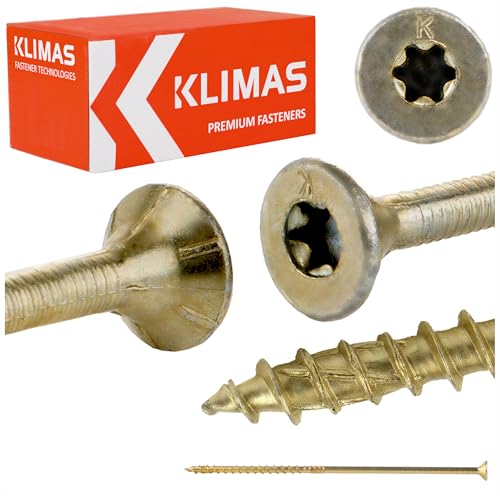 TORX 6.0 x 180 mm TX30 Holzbauschraube mit Senkkopf Stardrive Packung mit 100 TORX 6.0 x 180 mm TX30 Holzbauschraube mit Senkkopf Stardrive Packung mit 100 von KLIMAS