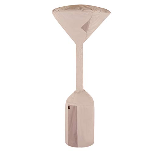 Modern Leisure 2917 Monterey Stand-Up Terrassenheizstrahler Außenabdeckung (18,5 unten 95 H x 81,3 cm Durchmesser oben/Zoll) wasserdicht, Beige von Modern Leisure