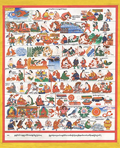 Modern Picture Medizin Thangka Behandlung absoluter Krankheiten Kunstdruck 40 x 50 cm von Modern Picture