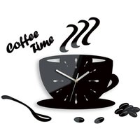 Uhr Zur Küche Coffe Wanduhr Kaffeezeit Moderne Geschenk Wanddekoration Tasse Home & Living Design Schwarz Uhr Zur Küche Coffe Wanduhr Kaffeezeit Moderne Geschenk Wanddekoration Tasse Home & Living Design Schwarz von ModernClock