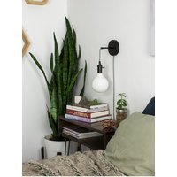 Moderne Plug-In Verstellbare Wandleuchte - Custom Finish Led Oder Antike Glühbirnen Schlafzimmer Lampe Nachtlicht von ModernLightingDesign