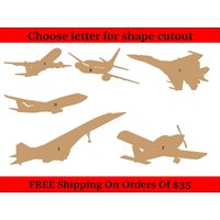 Flugzeug Unvollendete Holz Ausschnitte Formen Große & Kleine Größen Flugzeug Unvollendete Holz Ausschnitte Formen Große & Kleine Größen von ModernMapCutOuts