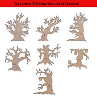 Halloween Beängstigend Bäume Unvollendete Holz Ausschnitte Formen Große & Kleine Größen Halloween Beängstigend Bäume Unvollendete Holz Ausschnitte Formen Große & Kleine Größen von ModernMapCutOuts