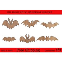 Halloween Fledermaus Unvollendete Holz Ausschnitte Formen Große & Kleine Größen Halloween Fledermaus Unvollendete Holz Ausschnitte Formen Große & Kleine Größen von ModernMapCutOuts