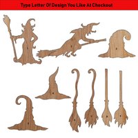 Halloween Hexe Unvollendete Holz Ausschnitte Formen Große & Kleine Größen Halloween Hexe Unvollendete Holz Ausschnitte Formen Große & Kleine Größen von ModernMapCutOuts