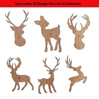 Hirsche Bucks Fawns Unvollendete Holz Ausschnitte Formen Große & Kleine Größen Hirsche Bucks Fawns Unvollendete Holz Ausschnitte Formen Große & Kleine Größen von ModernMapCutOuts