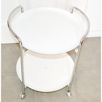 Pk 5590/6 Tablett Vintage Servierwagen 70Er Jahre Seventies Retro Mid Century Space Age Shabby Chic Landhausstil Serving Trolley Pk 5590/6 Tablett Vintage Servierwagen 70Er Jahre Seventies Retro Mid Century Space Age Shabby Chic Landhausstil Serving Trolley von ModernVintageProjekt