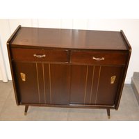 Schöne 60Er Jahre Vintage Holz Kommode /Schubladenschrank Retro Mid Century Shabby Chic Landhausstil von ModernVintageProjekt