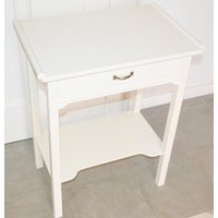Schöne Kleine Vintage Kommode/Schubladen Schränkchen Weiß Seventies Aus Den 70Er Jahren Retro Mid Century Shabby Chic Landhausstil von ModernVintageProjekt