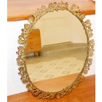 Schöner Vintage Wandspiegel Messing 60Er Jahre Mirror Retro Mid Century Shabby Chic Landhausstil Schöner Vintage Wandspiegel Messing 60Er Jahre Mirror Retro Mid Century Shabby Chic Landhausstil von ModernVintageProjekt