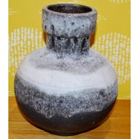 Sehr Schöne Seltene Vintage Vase Grau Von Scheurich 70Er Jahre Retro Mid Century Seventies Space Sehr Schöne Seltene Vintage Vase Grau Von Scheurich 70Er Jahre Retro Mid Century Seventies Space von ModernVintageProjekt