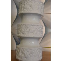 True Vintage Vase 70Er Jahre Bisquit Keramik Retro Mid Century Space Age von ModernVintageProjekt