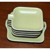Vintage Aschenbecher Keramik Von Wächtersbach /Waechtersbach Retro Mid Century Fifties Wgk Ashtray 50Er Jahre Rockabilly von ModernVintageProjekt