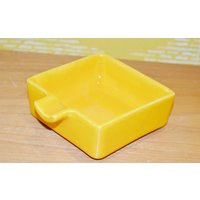 Vintage Aschenbecher Von Schramberg Keramik Gelb 70Er Jahre Retro Mid Century Shabby Chic Ashtray Fifties Rockabilly von ModernVintageProjekt