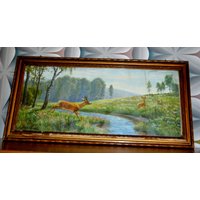 Vintage Bild 60Er Jahre Rotwild Vintage Bild 60Er Jahre Rotwild von ModernVintageProjekt
