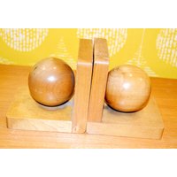 Vintage Buchstützen Bookends 60Er Jahre Sixties Retro Mid Century Rockabilly Shabby Chic Landhausstil von ModernVintageProjekt