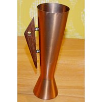 Vintage Gießkanne Kupfer /Teakholz Wgk Wgp Retro Mid Century 60Er Jahre Shabby Chic Landhausstil von ModernVintageProjekt