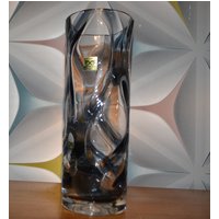 Vintage Glas Vase 70Er Jahre von ModernVintageProjekt