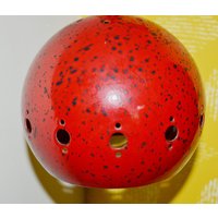 Vintage Hänge Lampe Rot Metall 70Er Jahre Space Age Design Lamp Mid Century Retro Seventies von ModernVintageProjekt