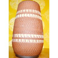 Vintage Keramik Vase 50Er Jahre Fifties Retro Rockabilly Mid Century Wgk Wgp von ModernVintageProjekt