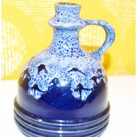 Vintage Keramik Vase Model 4099 Aus Den 70Er Jahren Retro Seventies Mid Century Fat Lava Space Age Wgk von ModernVintageProjekt