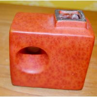 Vintage Keramik Vase Orange/Rot 70Er Jahre Modell Mid Century Shabby Chic Landhausstil Space Age Vintage Keramik Vase Orange/Rot 70Er Jahre Modell Mid Century Shabby Chic Landhausstil Space Age von ModernVintageProjekt
