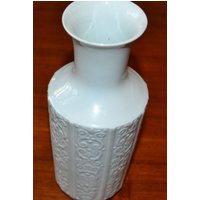 Vintage Keramik Vase Von Kpm 70Er Jahre Weiss von ModernVintageProjekt