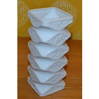 Vintage Keramik Vase Von Royal Kpm Op Art Retro Seventies Mid Century Space Age Wgk 70Er Jahre von ModernVintageProjekt