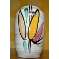 Vintage Keramik Vase Von Scheurich 50Er Jahre Retro Fifties Mid Century Rockabilly Sputnik Rock N Roll von ModernVintageProjekt