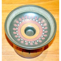 Vintage Kerzenständer Von Kmk Keramik Grün Wgk Seventies Mid Century Retro 70Er Jahre von ModernVintageProjekt