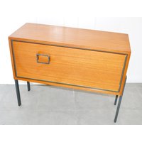 Vintage Schuhschrank 50Er Jahre Fifties Rockabilly Retro Mid Century Shabby Chic Landhausstil von ModernVintageProjekt