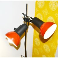Vintage Stehlampe 70Er Jahre Seventies Retro Mid Century Space Age Lamb Lamp Shabby Chic Landhausstil von ModernVintageProjekt