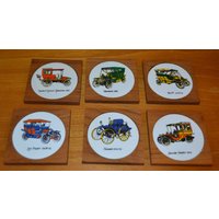 Vintage Untersetzer Oldtimer Danish Design Teak Holz 60Er Jahre Coasters Retro Shabby Chic Landhausstil Vintage Untersetzer Oldtimer Danish Design Teak Holz 60Er Jahre Coasters Retro Shabby Chic Landhausstil von ModernVintageProjekt