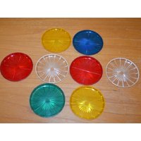 Vintage Untersetzer Von Emsa Kunststoff Bunt 50Er Jahre Retro Mid Fifties Shabby Chic Rockabilly von ModernVintageProjekt