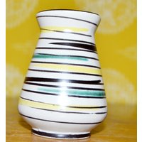 Vintage Vase 50Er Jahre Rockabilly Retro Mid Century Fifties Wgk von ModernVintageProjekt