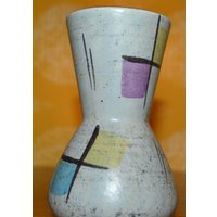 Vintage Vase 50Er Jahre Rockabilly Retro Mid Century von ModernVintageProjekt