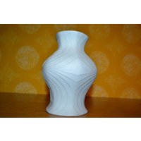 Vintage Vase 70Er Jahre Biskuit Keramik Wgk Wgp Retro Design Mid Century Space Age von ModernVintageProjekt
