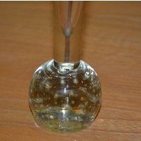 Vintage Vase Bubble Glas Solitaire Bläschen Bubbles 60Er 70Er Jahre Weiß Seventies Space Age Retro Mid Century Shabby Chic Landhausstil von ModernVintageProjekt