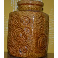 Vintage Vase Scheurich Gelb 70Er Jahre Retro Mid Century von ModernVintageProjekt