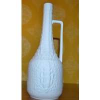Vintage Vase Von Ak Kaiser Reptil Porcelain Op Art Retro Seventies Mid Century Space Age Wgk 70Er Jahre von ModernVintageProjekt
