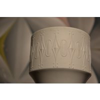 Vintage Vase Von Kpm German Pottery Weiß Space Age Design von ModernVintageProjekt