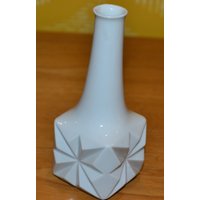 Vintage Vase Von Mitterteich 70Er Jahre Wgk Retro Op Art Mid Century Space Age Shabby Chic Landdhausstil von ModernVintageProjekt