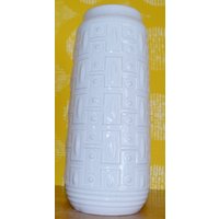 Vintage Vase Von Scheurich Weiß 70Er Jahre Retro Mid Century Wgk Wgp von ModernVintageProjekt