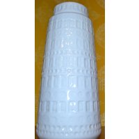 Vintage Vase Von Scheurich Inka Weiß 70Er Jahre Retro Mid Century Wgk Wgp von ModernVintageProjekt