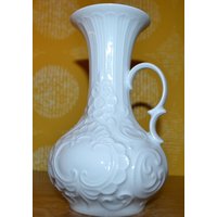 Vintage Vase Von Wunsiedel Porcelain Op Art Retro Seventies Mid Century Space Age Wgk 70Er Jahre von ModernVintageProjekt