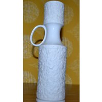 Vintage Vase Weiß Von Kpm Bisquit Porzellan 70Er Jahre Retro Mid Century Bisquitporzellan von ModernVintageProjekt