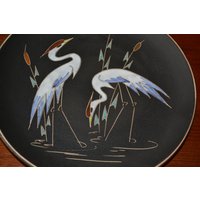 Vintage Wandteller Deko Bild Von Ruscha Keramik Kraniche 70Er Jahre Design Klassiker Retro Mid Century Wgk Shabby Chic Landhausstil Vintage Wandteller Deko Bild Von Ruscha Keramik Kraniche 70Er Jahre Design Klassiker Retro Mid Century Wgk Shabby Chic Landhausstil von ModernVintageProjekt