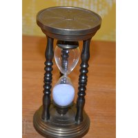 Wunderschöne Alte Messing /Metall Sanduhr Aus Den 60Er Jahren Vintage Design Klassiker Retro Mid Century Shabby Chic Landhausstil von ModernVintageProjekt