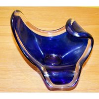 Wunderschöne Vintage Anbietschale Murano Glas Made in Italy Aus Den 70Er Jahren Retro Mid Century Seventies Space Age von ModernVintageProjekt